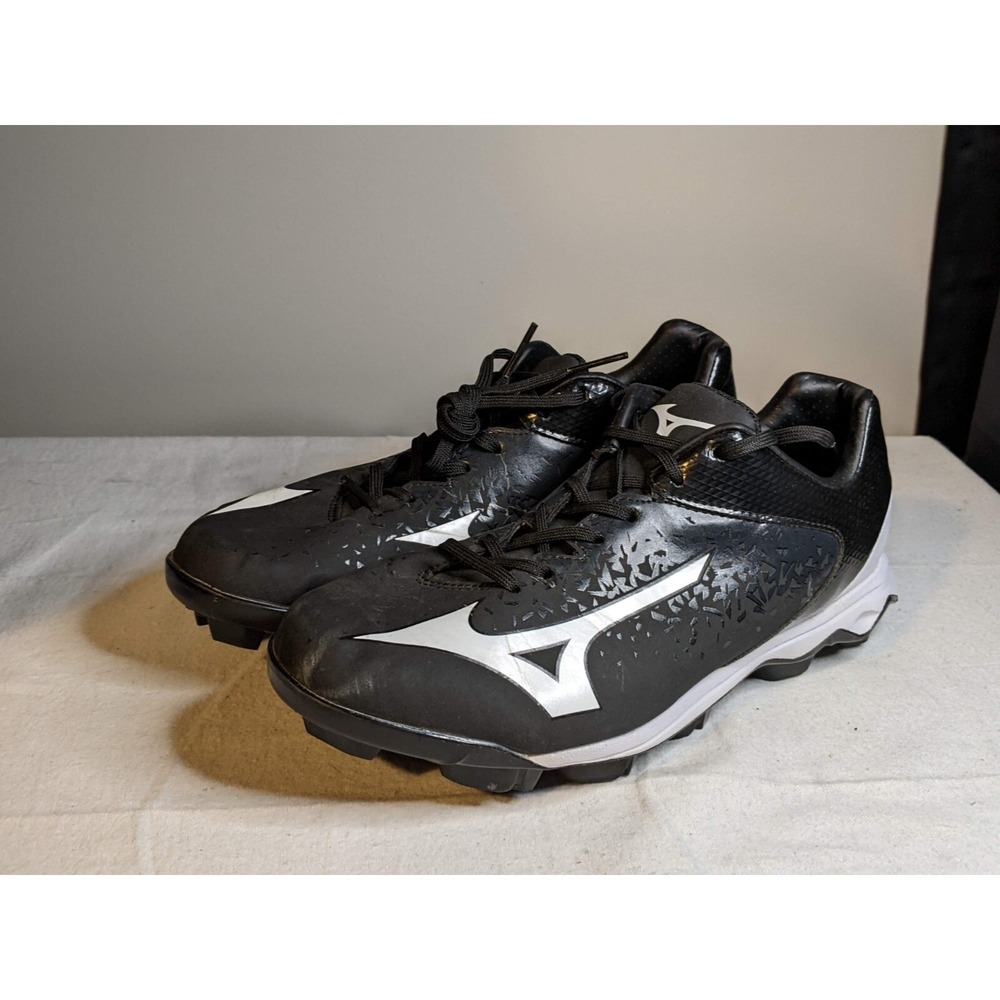 Mizuno Finch Select Nine Black Softball Cleats Shoes Sneakers Women Size 8.5